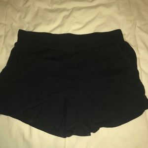 Aerie black cotton shorts